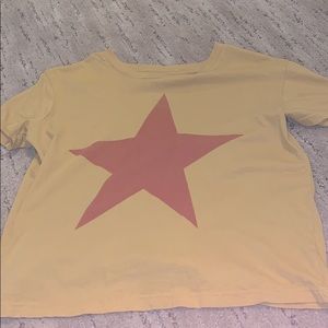 Star yellow shirt